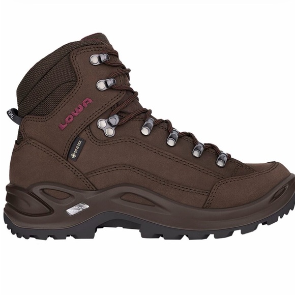 Lowa Shoes - Lowa Women's Lace-Up Mid Hiking Boot in Dark Brown

Renegade GTX Mid Boot